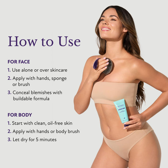 SupremeGlow CC Perfecteur de Teint CC – Teint impeccable et longue tenue (Teinte claire, 30 ml)