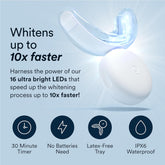 Teeth Whitening Kit, LED Accelerator Light, 35% Carbamide Peroxide Teeth Whitening Gel, 20+ Whitening Treatments, (2) 5Ml Whitening Gel Syringes, Whiten Teeth Faster