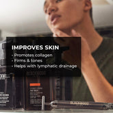 Eye Roller Facial Skincare Massager - Spa Jade Roller Alternative - Fights Puffy Eyes, Dark Circles, & Crow&