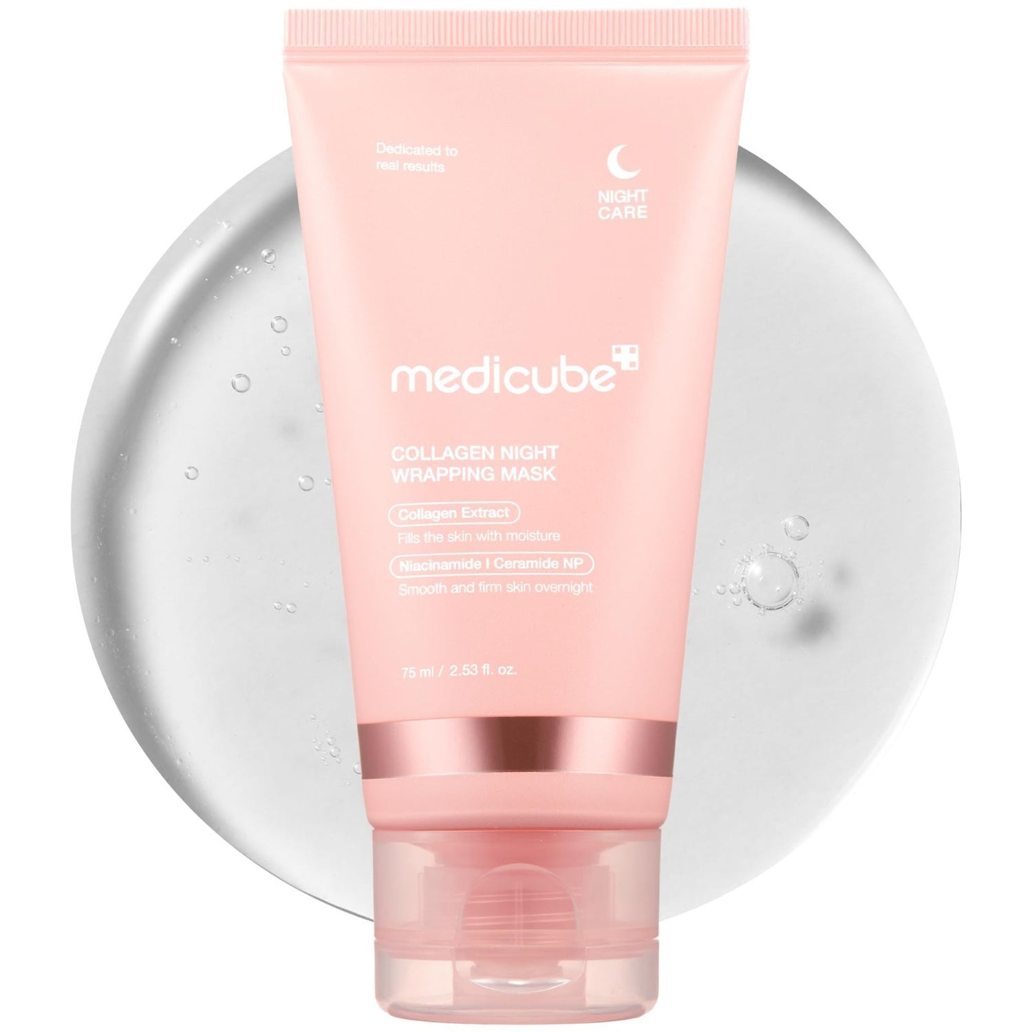 Medicube Collagen Overnight Wrapping Peel off Facial Mask Pack - Elasticity & Hy