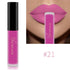 NICEFACE Matte Liquid Lipstick Waterproof Long Lasting Lip Gloss Tint Sexy Red Nude Purple Metallic Lipsticks Makeup Cosmetics