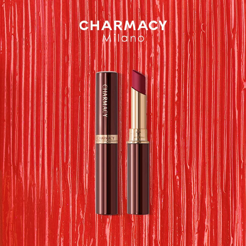 CHARMACY 16 Colors Waterproof Velvet Lipstick Easy to Wear Longstay Lip Stick Long-Lasting Matte Lip Makeup Cosmetic
