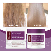 Magical Purple Hair Mask – Professional Toning Treatment for Blonde, Silver, Gray & Highlighted Hair to Eliminate Brass and Yellow Tones