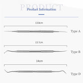 Stainless Steel Toe Nail File Foot Nail Care Hook Ingrown Double Ended Ingrown Toe Correction Lifter File Manicure Clean Tool