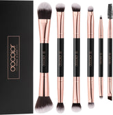Makeup Brushes 6Pieces Double Sided Makeup Brushes Set Professional Foundation Eyeshadow Travel Make up Brushes Kits