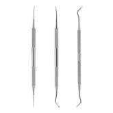 Stainless Steel Toe Nail File Foot Nail Care Hook Ingrown Double Ended Ingrown Toe Correction Lifter File Manicure Clean Tool