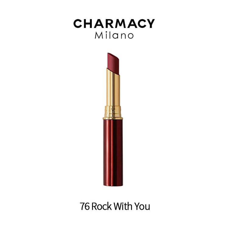 CHARMACY 16 Colors Waterproof Velvet Lipstick Easy to Wear Longstay Lip Stick Long-Lasting Matte Lip Makeup Cosmetic